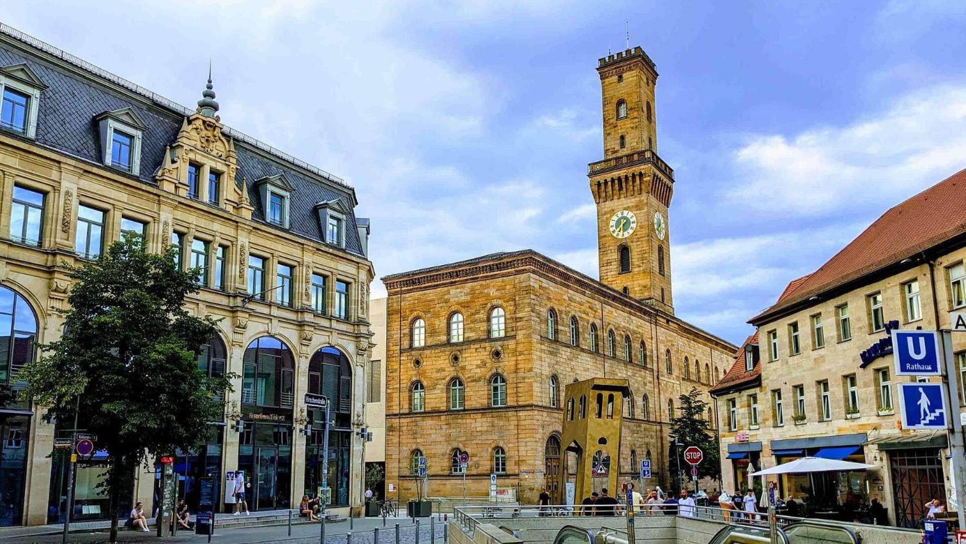 Wohnung Am Gruenen, Naehe Stadtzentrum Und Hauptbahnhof, Wlan Inklusive Fürth Exteriör bild